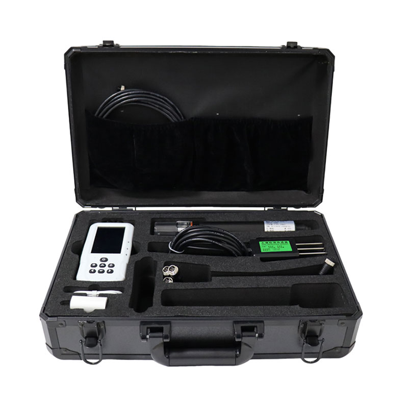 土壤溫濕度電導率含鹽量ph測定儀